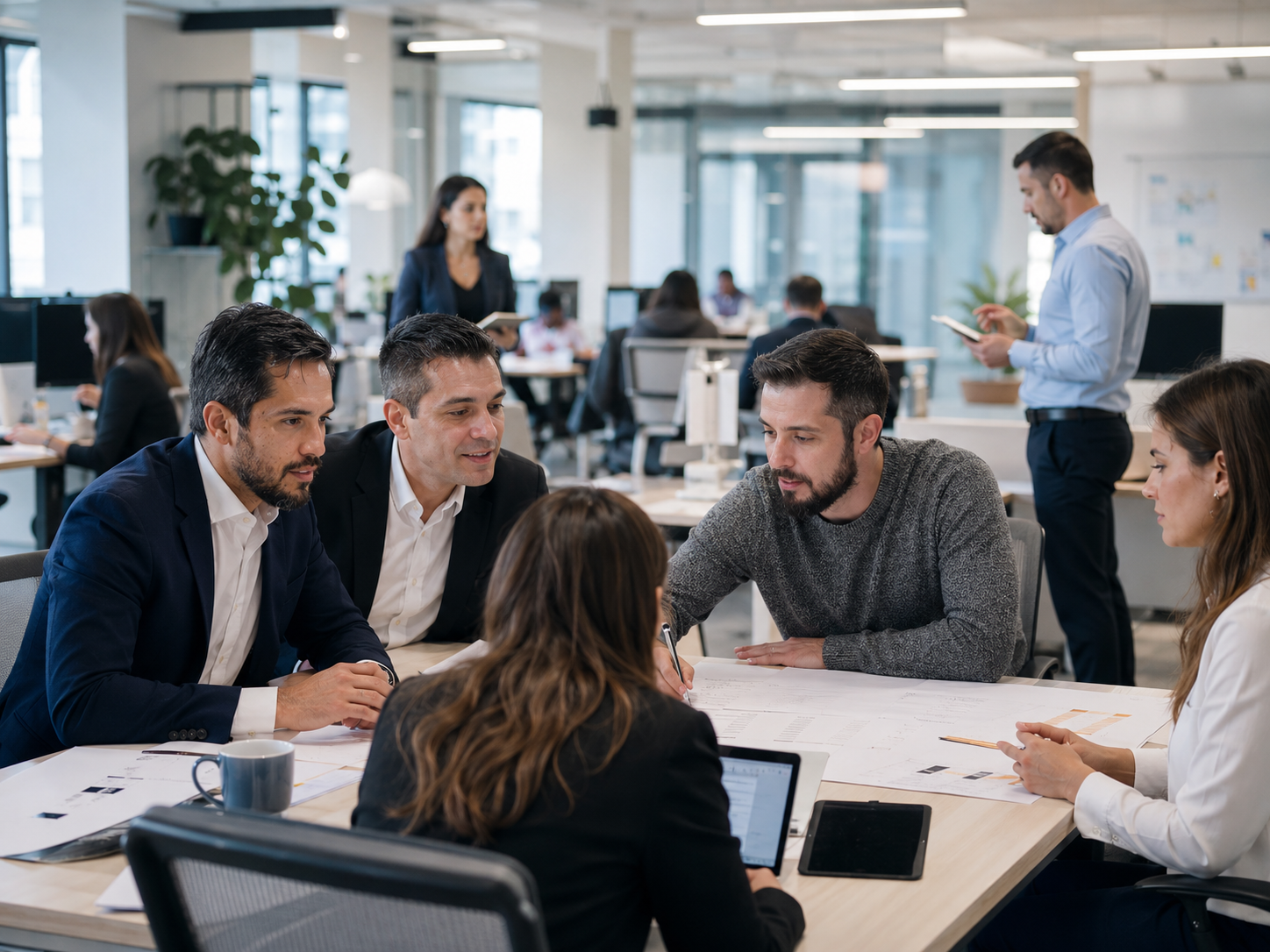 Navega team at work